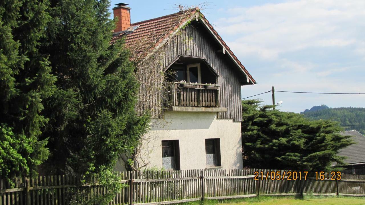 Haus Laesker - Saechsische Schweiz Apartment Mittelndorf Exterior photo